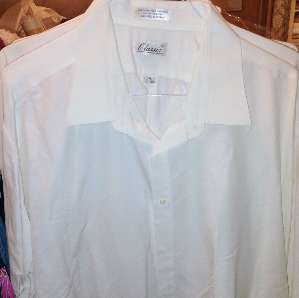 Classix Classic White Men's Shirt